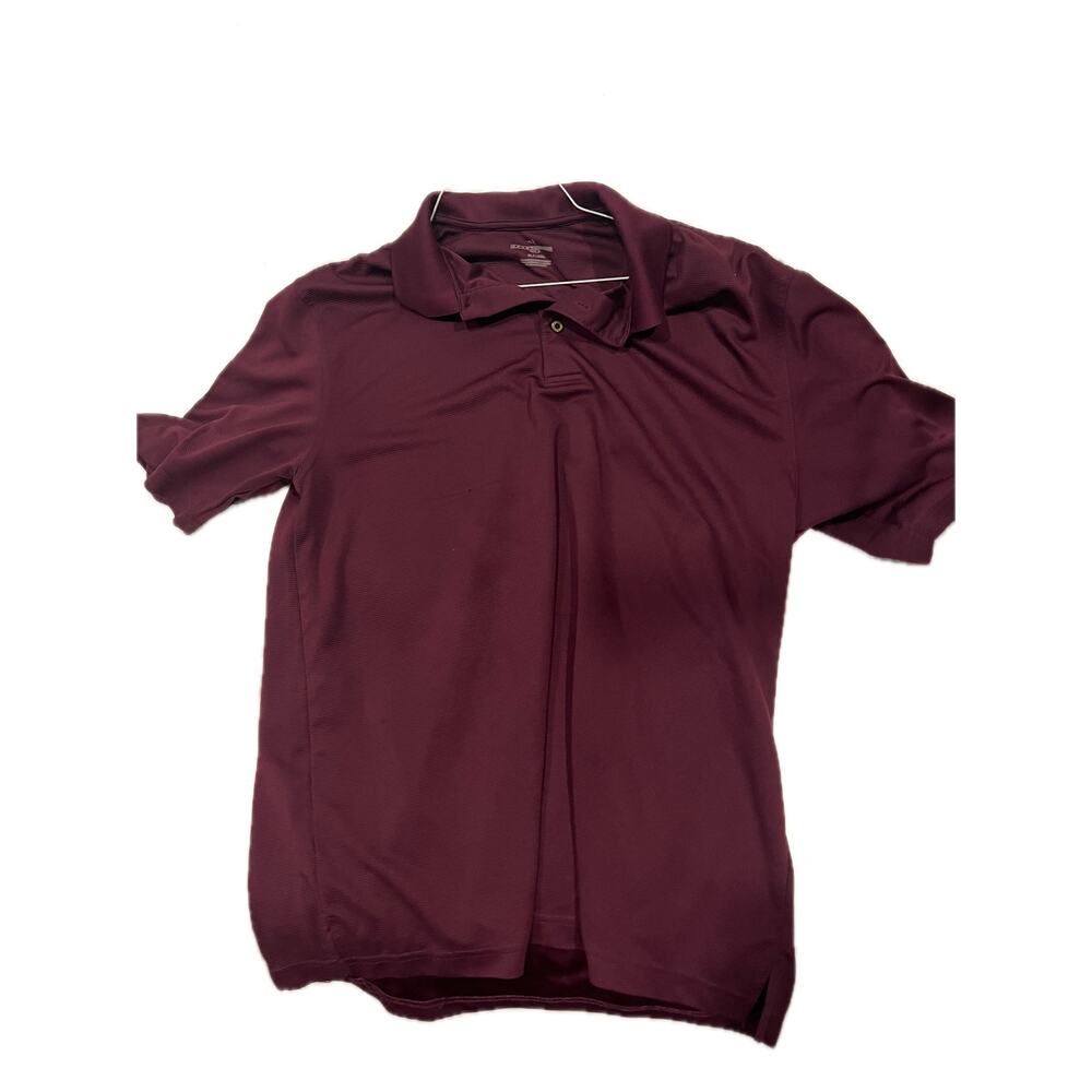 Brand Arrow Burgundy Golf Shirt Polo Mens XLT